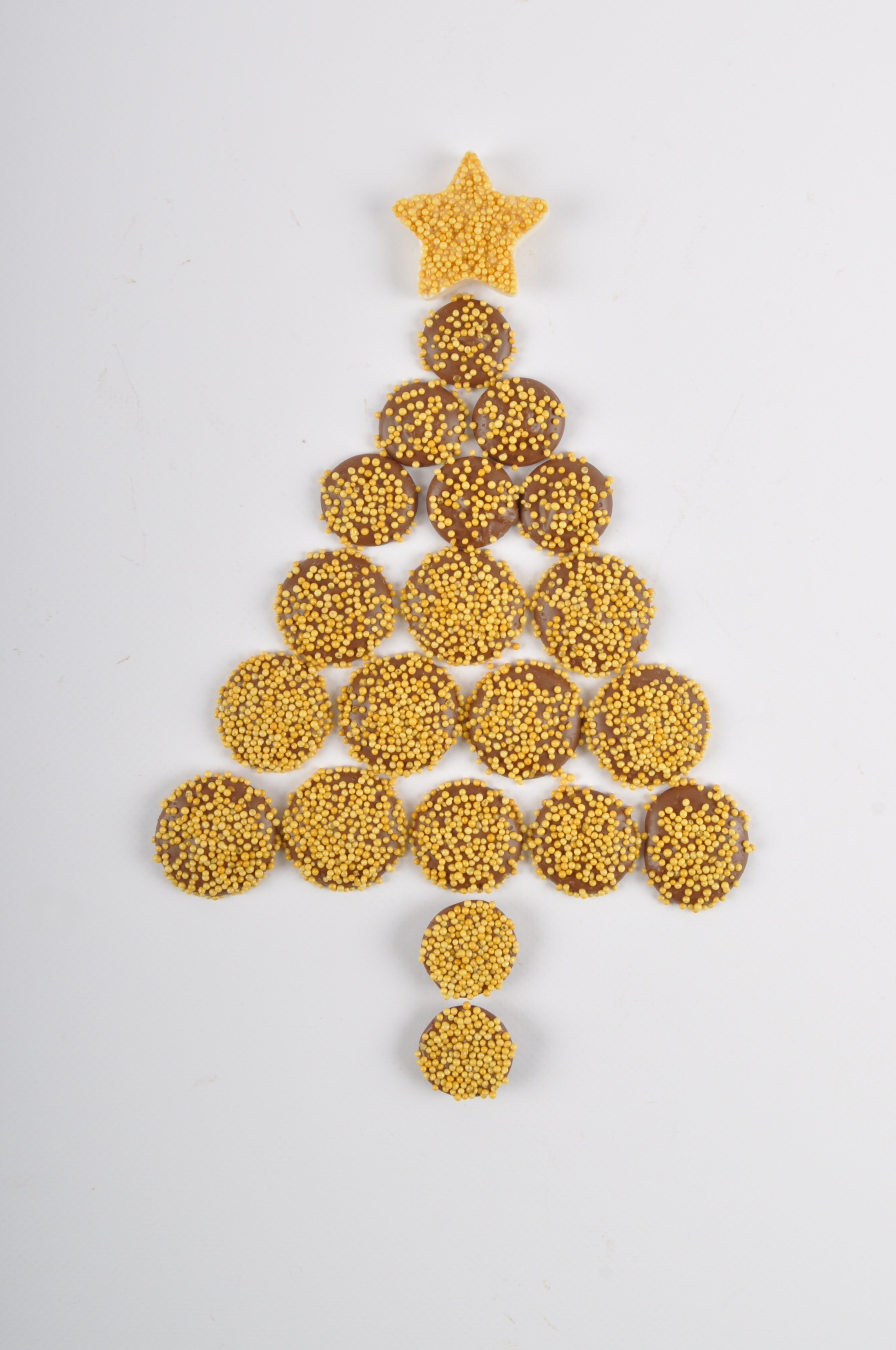 Christmas Chocolate Freckle Tree