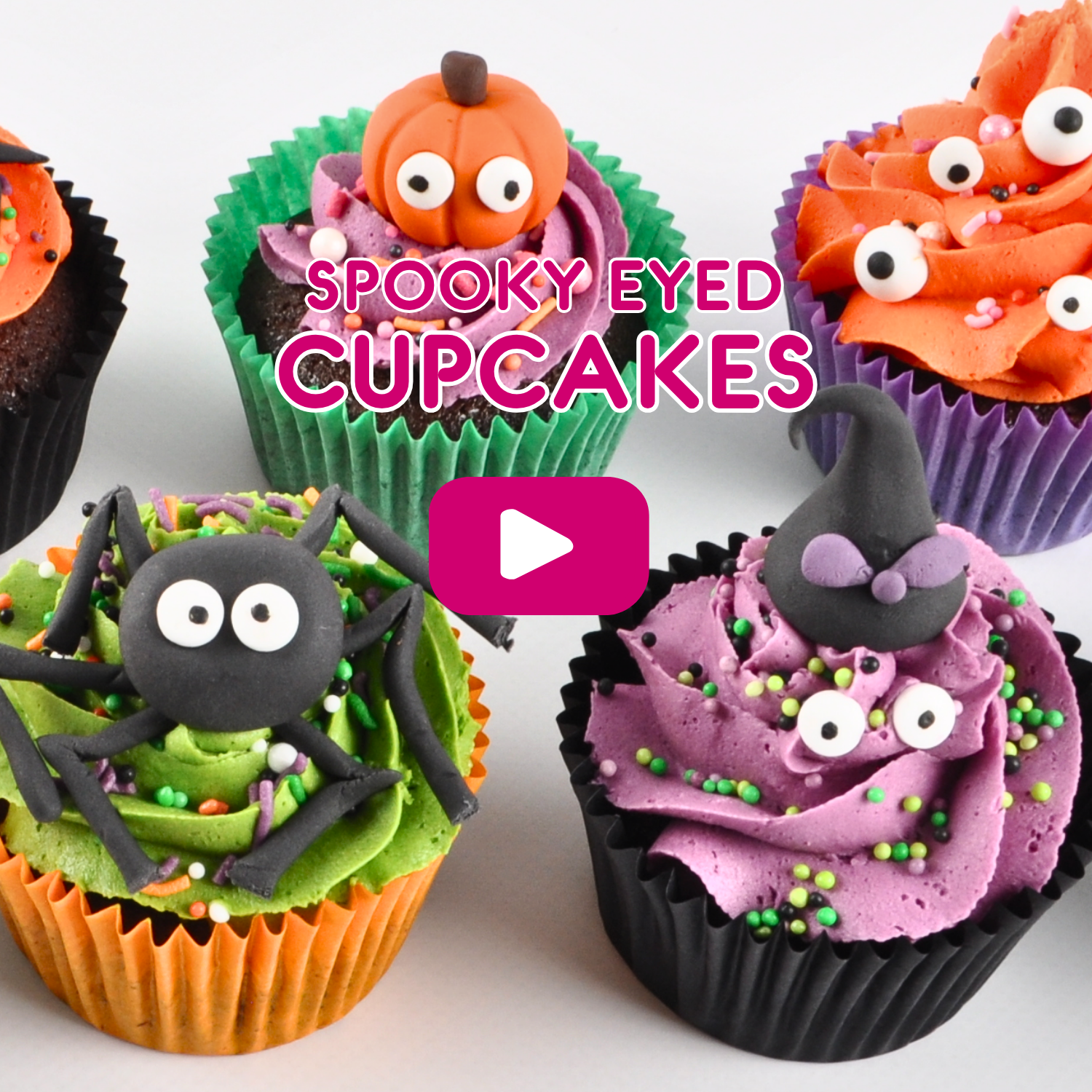 Spooky Eye Cupcakes Video