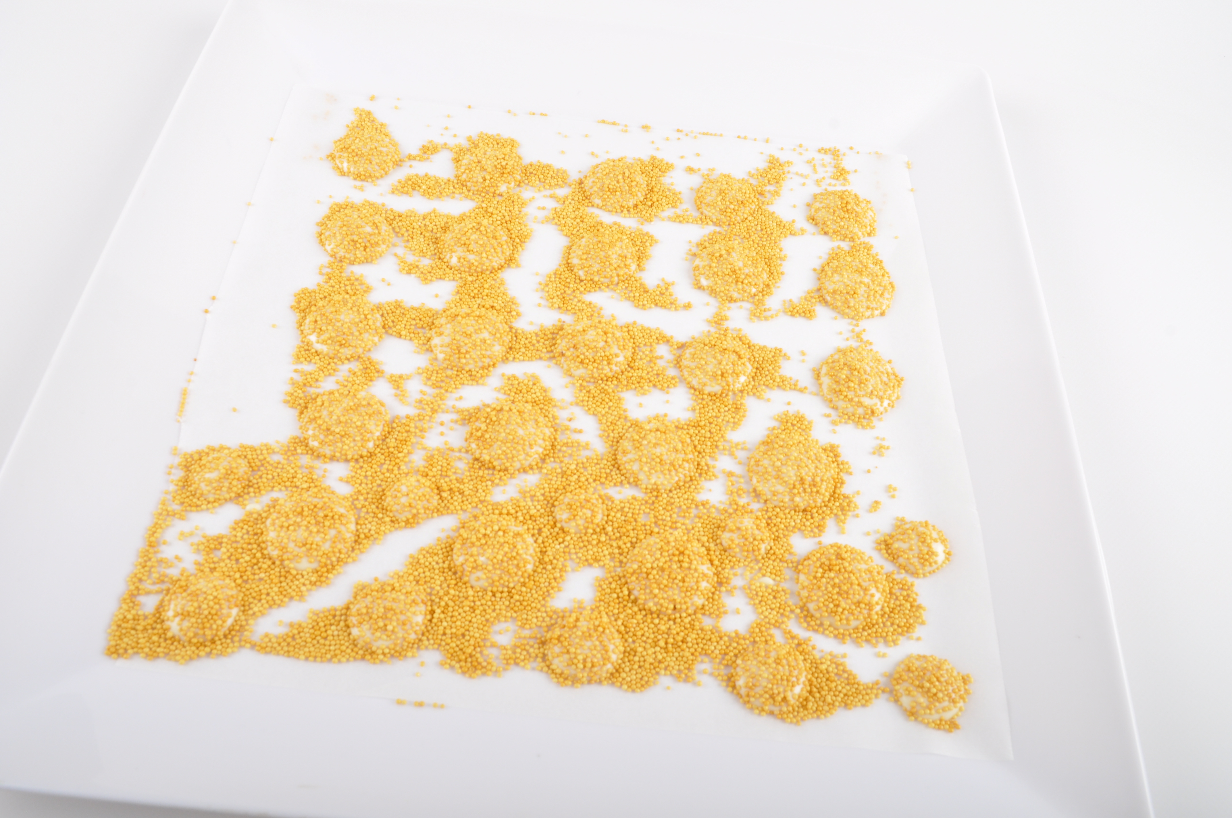 Christmas Chocolate Freckles Alt Method step 3