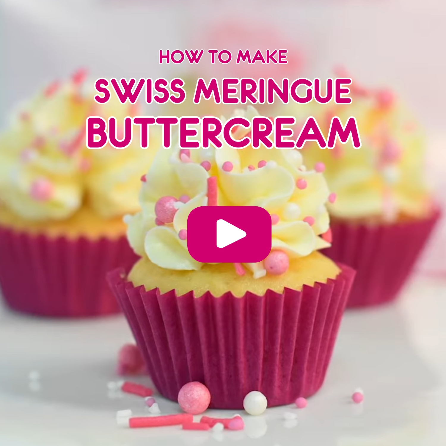 How to Make Swiss Meringue Buttercream VIdeo